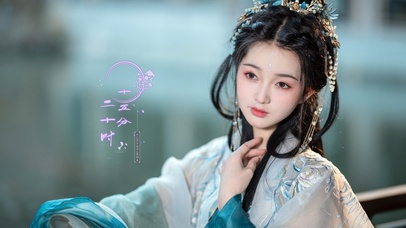 4k古装娴静美女