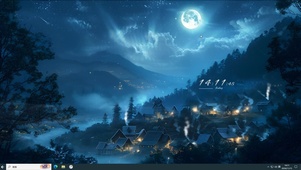 深夜古镇4K