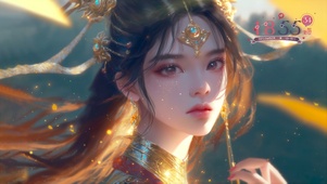 唯美古风典雅美女