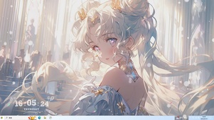 月野兔 白雪