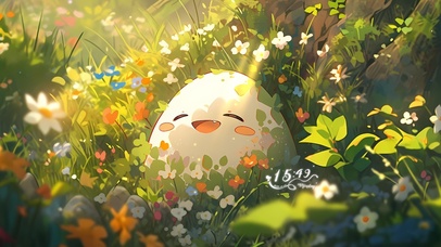 小清新呆萌蛋仔