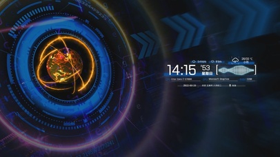 4k科技炫酷星球-横屏