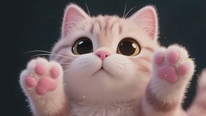 奶呼呼的猫咪