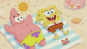 海绵宝宝的沙滩派对