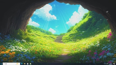 洞启繁花路-桌面主题