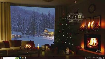 雪天小屋—【主题桌面】