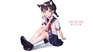 JK猫耳少女