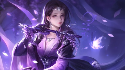 唯美清纯秀丽古风美女