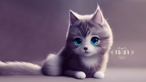 4k可爱猫咪