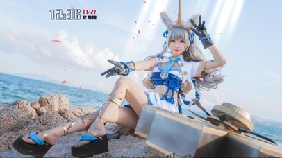 真人cos小姐姐，角色cos