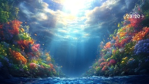 海洋花海