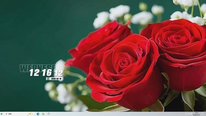 护眼花朵桌面主题