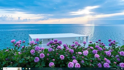 浪漫花海别墅主题