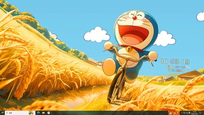 麦田可爱叮当猫