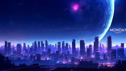 星夜城市