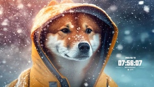 可爱的柴犬