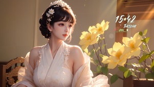唯美古风少女