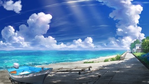 海边