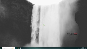 艺术瀑布—【主题桌面】