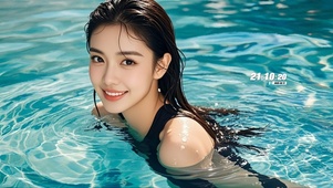 半露水面