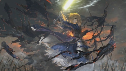 fate命运之夜saber