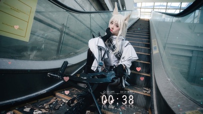 漫展真人cos性感美女