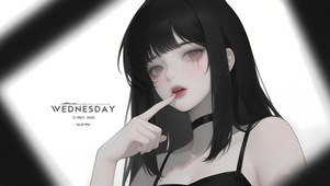 禁欲病娇吊带美女