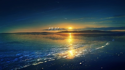 4K 海边唯美星空流星