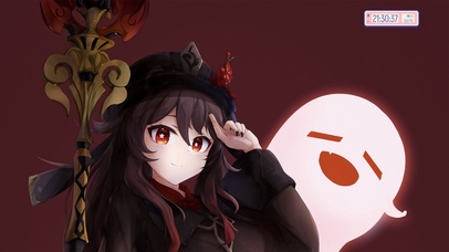 黑发少女和她的幽灵仆人