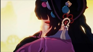 神女劈观云堇