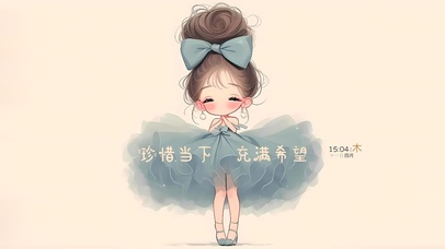 珍惜当下 充满希望