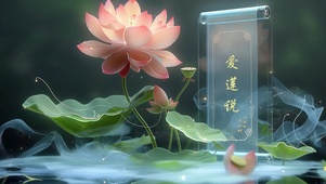 爱莲说
