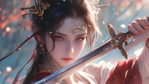 美人舞剑