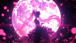 月下少女