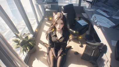 带着一种无法言说的高贵