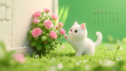 清新治愈可爱猫  护眼