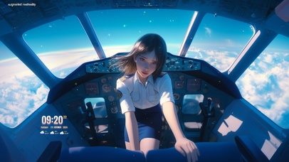 闪烁而迷人，映衬出她独特的魅力