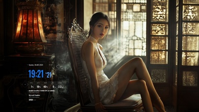 身姿优雅如舞者