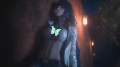 844期纯欲系绝美黑帮雷电将军