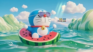 清凉夏日哆啦A梦