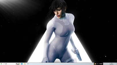 攻壳机动队 美女战士 赛博朋克