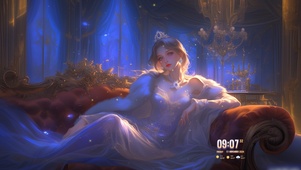 她的微笑如阳光透过云层