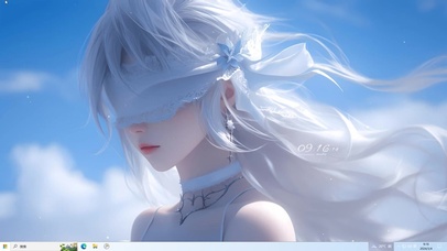 4K古风性感蒙眼女神主题