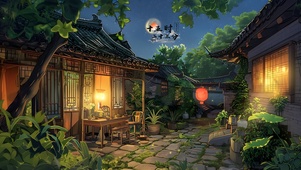 乡村的夜晚