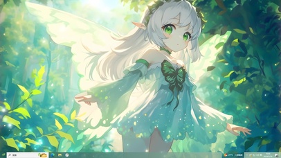 林间蝴蝶小精灵纳西妲