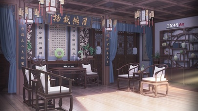 古风室内客厅