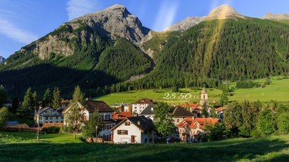 5K绿色护眼乡村小镇