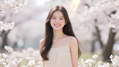 清纯甜美系少女