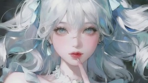 美少女特写