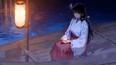 红莲之蓬莱岛——船上的桔梗